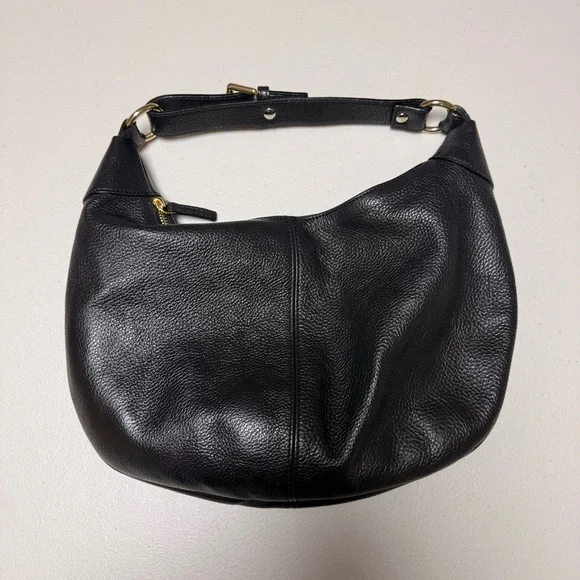 Quince Black Leather Hobo Bag - Picture 2 of 10